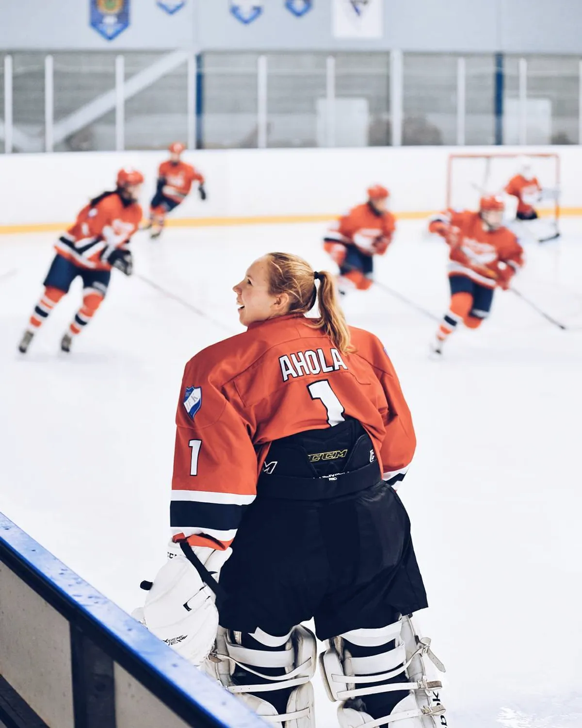 Sanni Ahola in her HIFK days