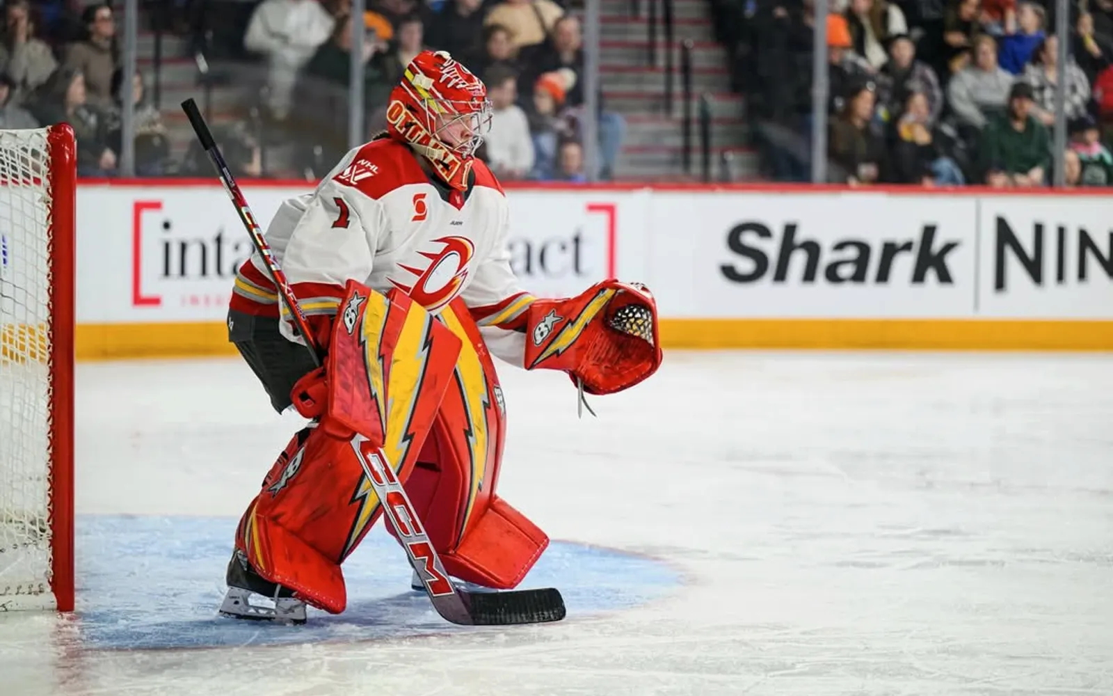 Sanni Ahola with the Ottawa Charge